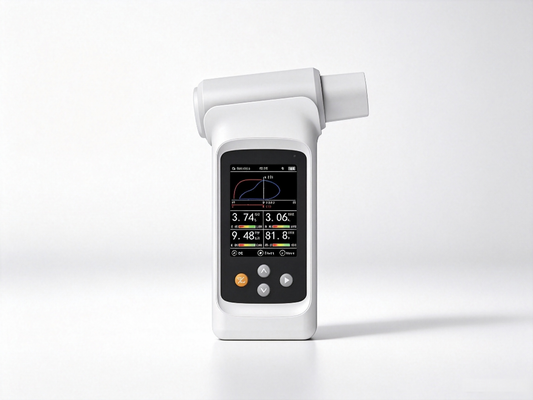 GHM-SP90 Spirometer | Handheld Digital Lung Function Tester with Bluetooth