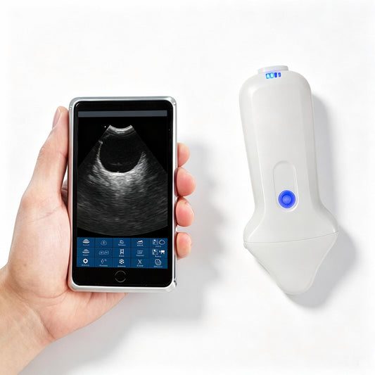 Global Healthcare Medical wireless handheld micro-convex array ultrasound system for abdominal and point-of-care imaging
