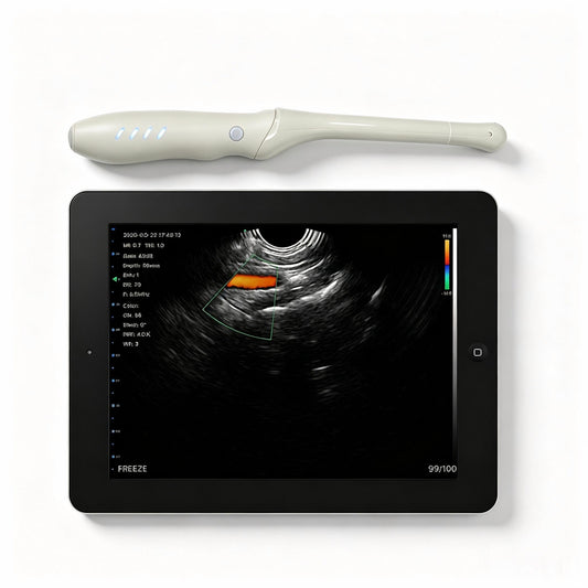 Global Healthcare Medical wireless handheld transvaginal ultrasound system for gynecological and point-of-care imaging