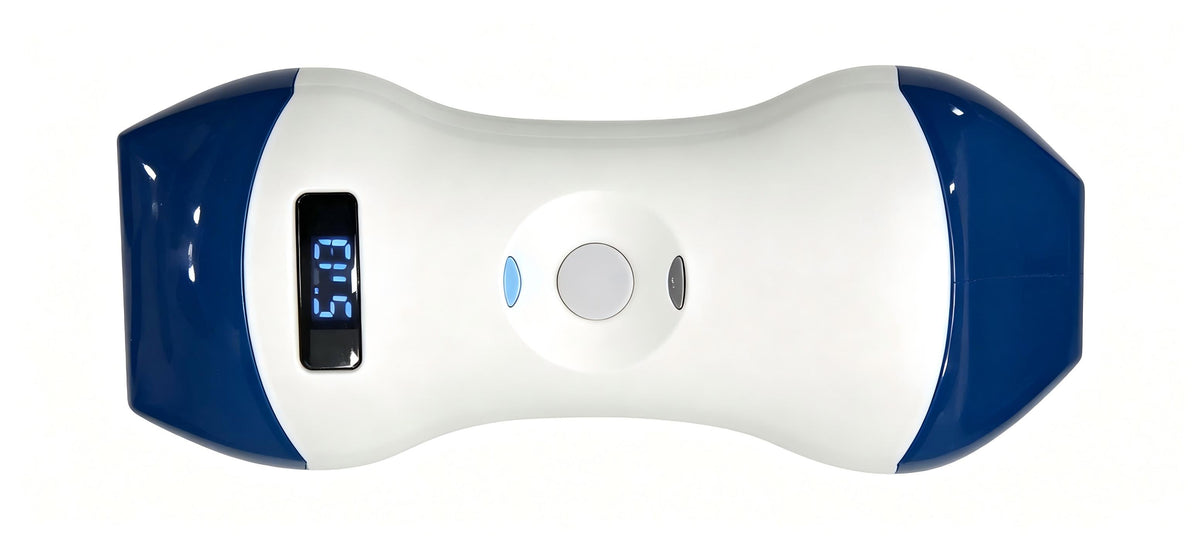 Global Healthcare Medical 3-in-1 wireless handheld ultrasound system with convex, linear, and phased array probes for point-of-care imaging