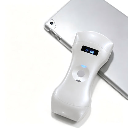 Global Healthcare Medical 3-in-1 wireless handheld ultrasound system with convex, linear, and phased array probes for point-of-care imaging