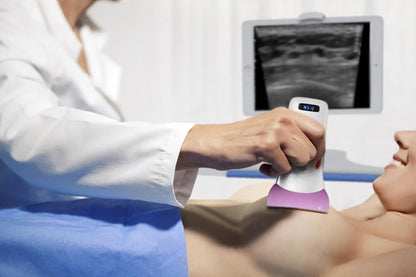 Global Healthcare Medical super-width linear wireless handheld ultrasound system with 80mm scan width for musculoskeletal and vascular point-of-care imaging