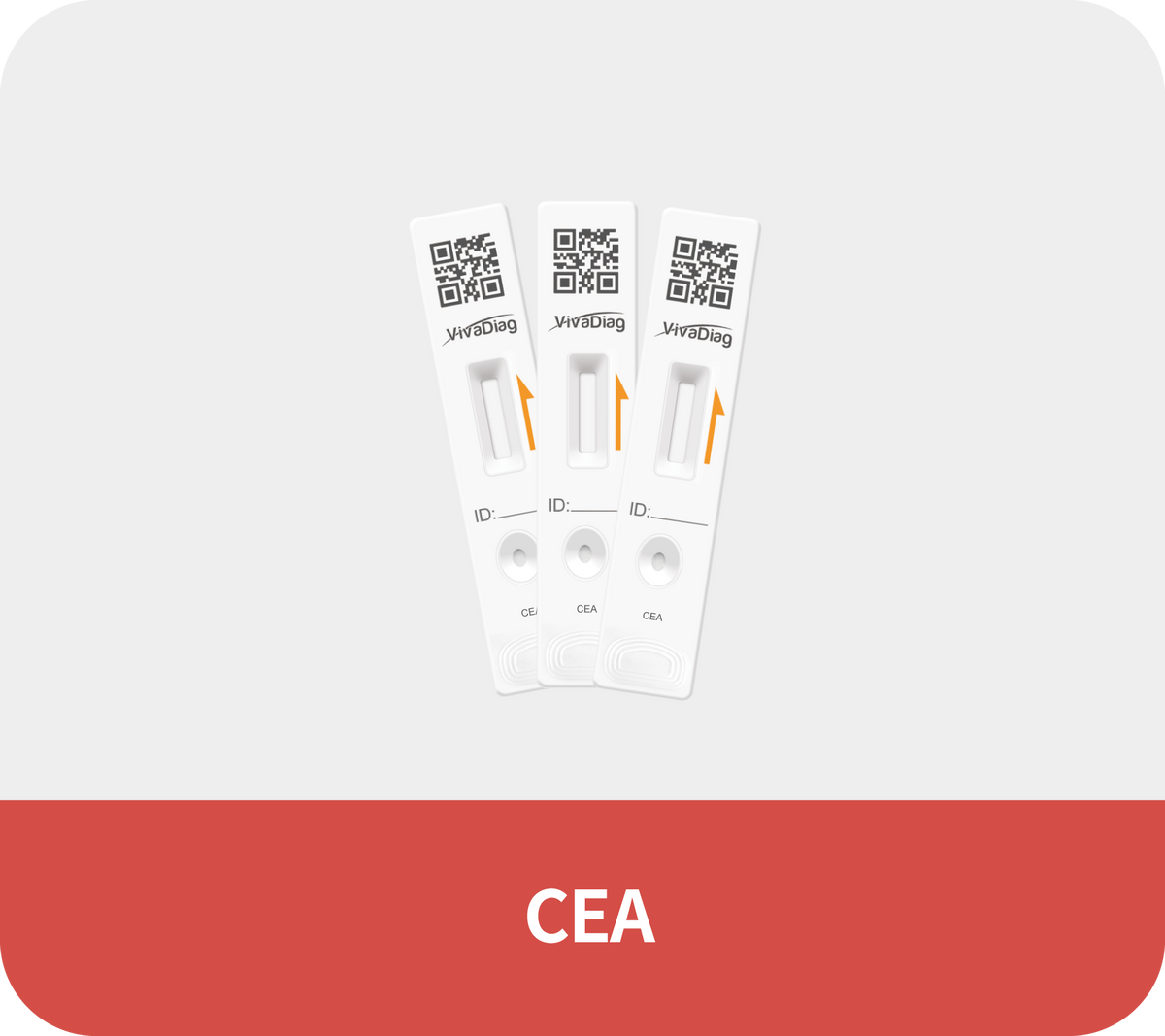 Global Healthcare Medical GHM CEA US carcino-embryonic antigen test kit (FIA) - quantitative fluorescence immunoassay for CEA measurement in whole blood, serum, or plasma with 15-minute test time and 1-400 ng/mL measuring range