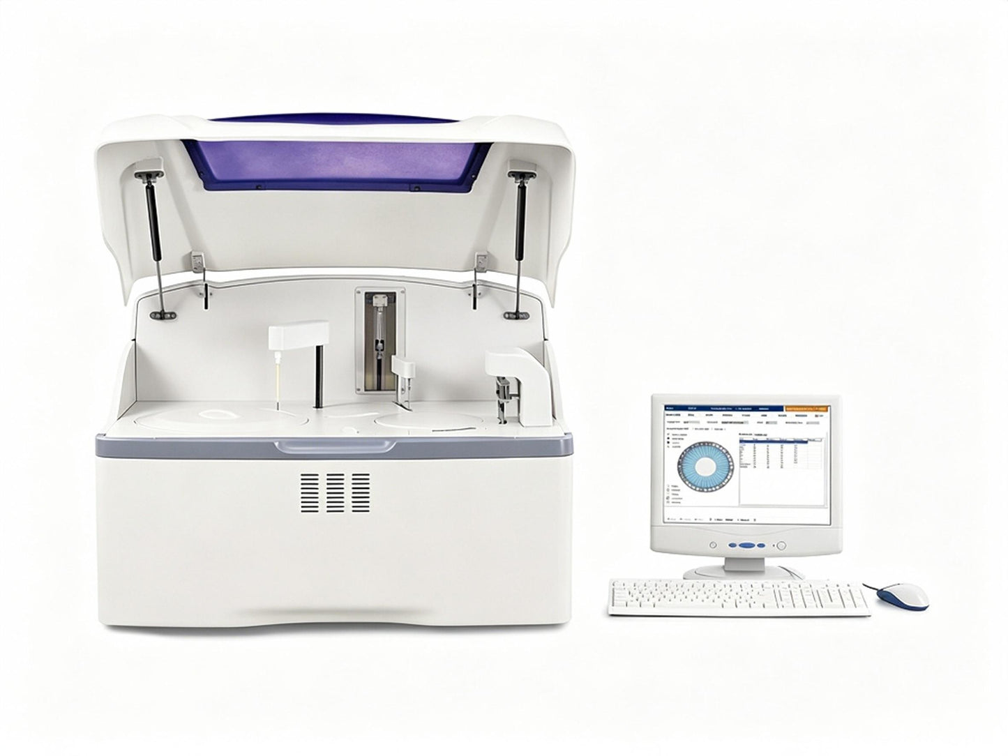 Chemray 330 Chemistry Analyzer | 360 T/H Auto Biochemistry System with Refrigerated Storage