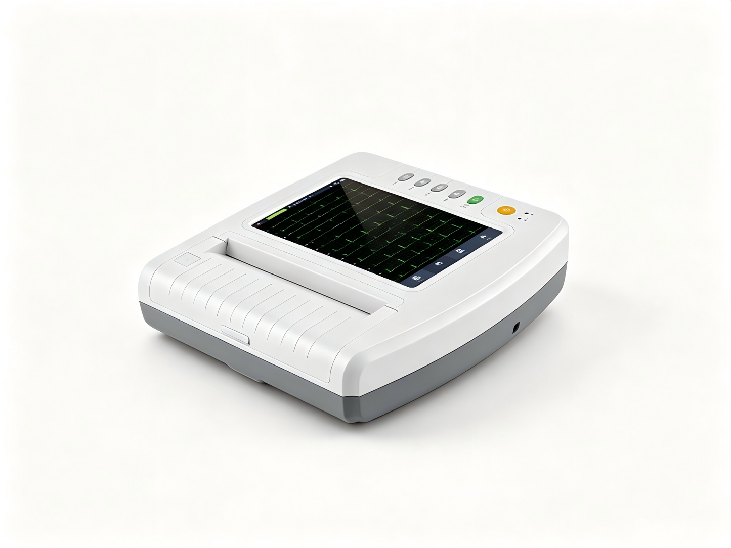 ECG1212G 12-Lead ECG Machine | 10.1" Touch Screen Electrocardiograph with Auto-Analysis #