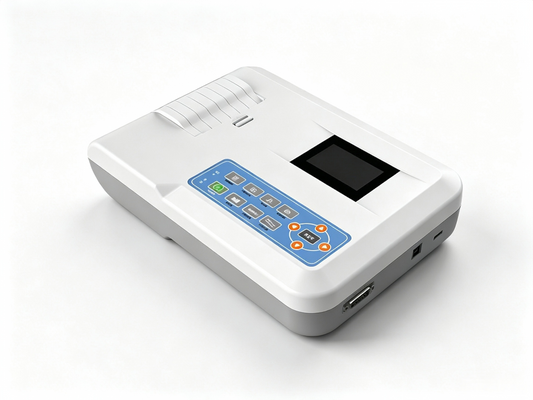 ECG300GA 12-Lead ECG Machine | 3-Channel Electrocardiograph with Auto-Analysis