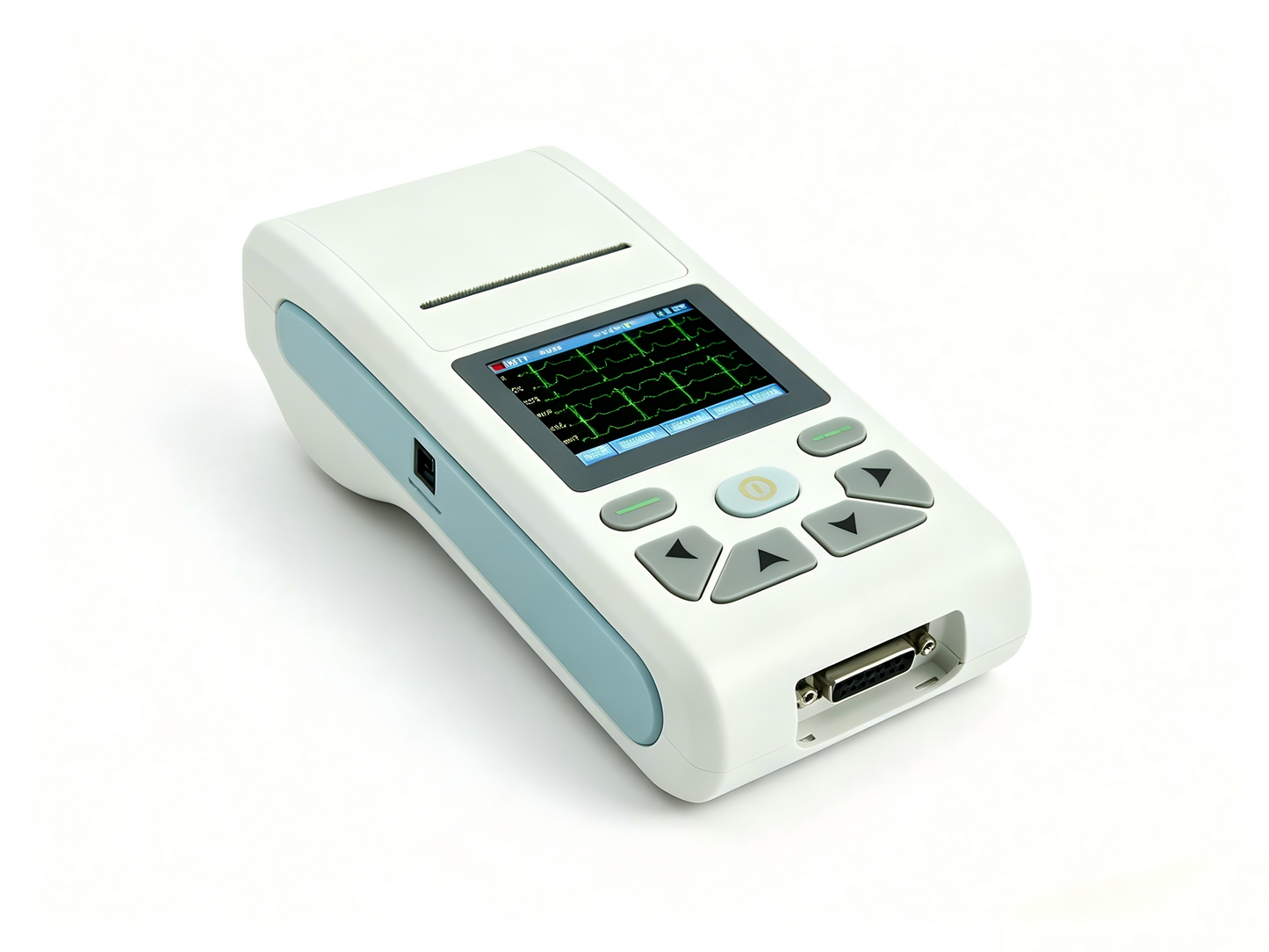ECG90A Portable 12-Lead ECG Machine | Touch Screen Electrocardiograph for Clinics & Home Use #