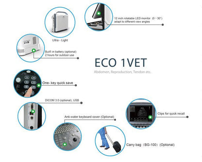 Chison ECO1 Vet Ultrasound #
