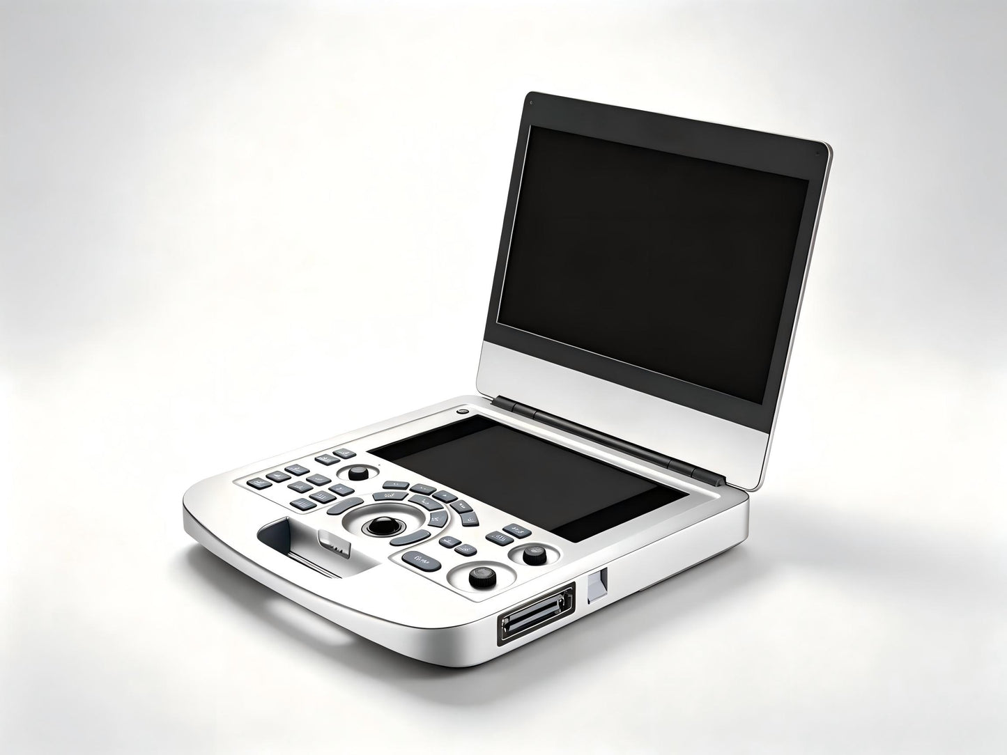 EDAN Acclarix AX2 portable point of care ultrasound system with 15.6-inch display and dual battery