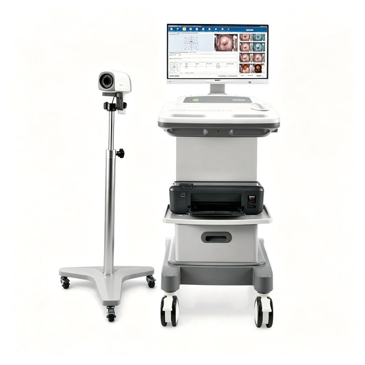 EDAN C6 video colposcope with LED lighting and high-resolution camera for cervical examination