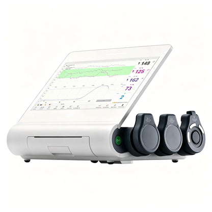 EDAN F12 Air wireless fetal and maternal monitor with 13.3-inch touchscreen for obstetrical monitoring