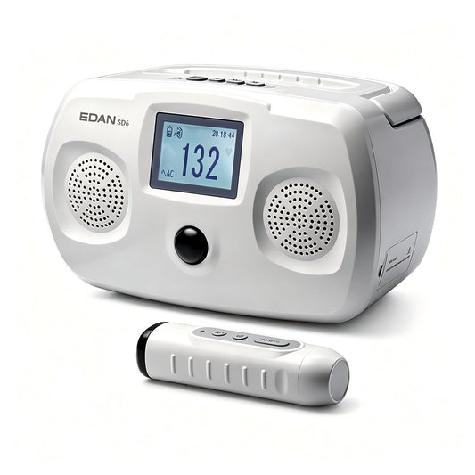 EDAN SD6 Ultrasonic Tabletop Doppler with wireless Bluetooth probe for fetal heart rate monitoring