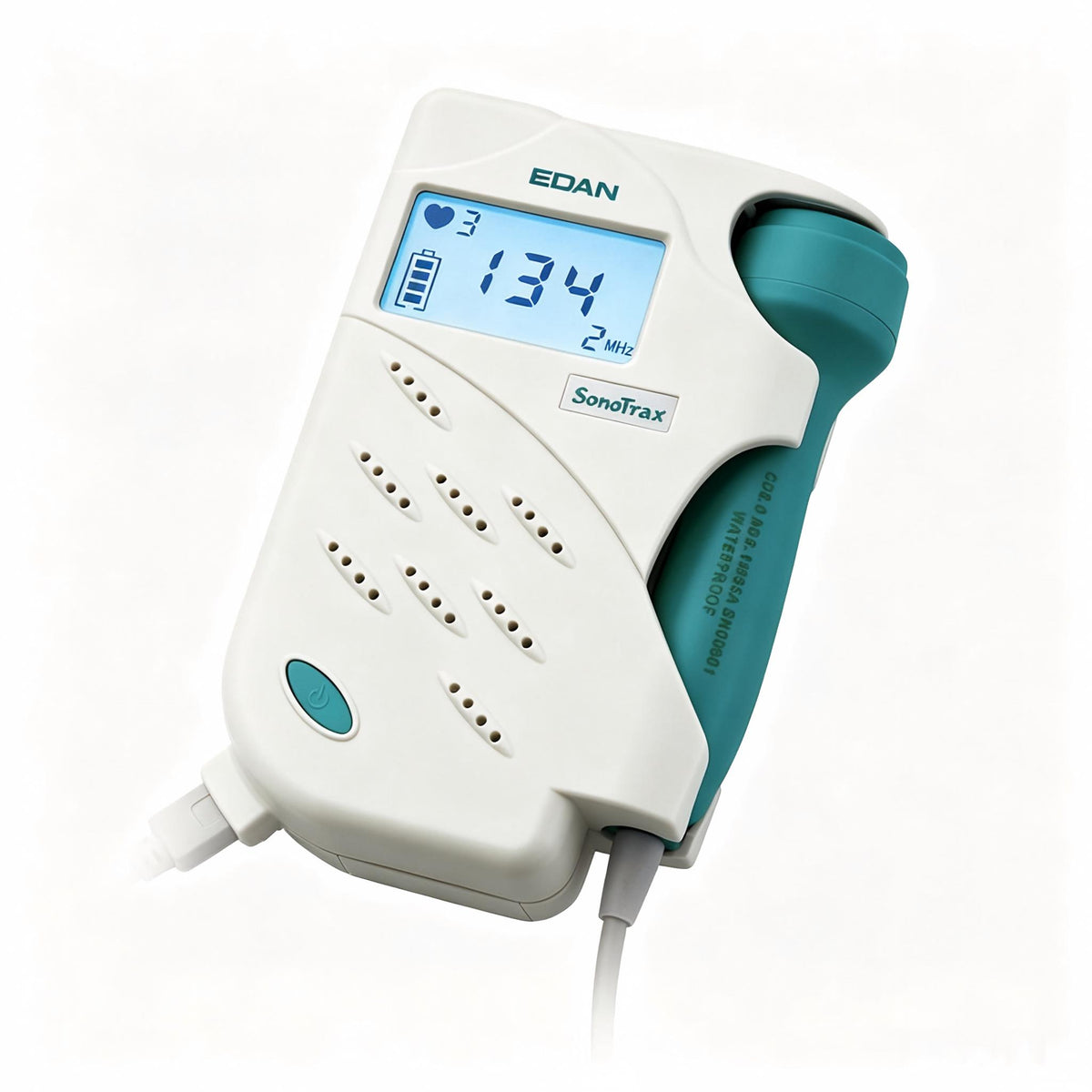 EDAN Sonotrax Basic A Ultrasonic Pocket Doppler with backlit LCD display and interchangeable probes for fetal and vascular monitoring