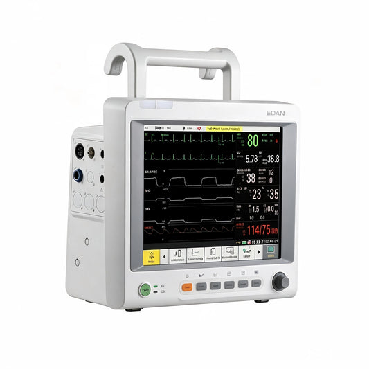 EDAN iM70 multi-parameter patient monitor with 12.1-inch display for bedside monitoring
