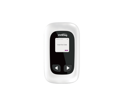 Global Healthcare Medical GHM VIM220H US FIA Multifunction Meter - Portable handheld Bluetooth fluorescence immunoassay reader with 5-minute results, rechargeable lithium battery, 0.36 lb lightweight design, and custom configuration support for point-of-care and laboratory testing