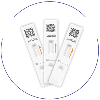 Global Healthcare Medical GHM VIM300H US FIA Multifunction Meter - Portable handheld Bluetooth fluorescence immunoassay reader with rapid results in minutes, built-in rechargeable battery, 370 g lightweight design, built-in thermal printer, and custom configuration support for point-of-care and laboratory testing