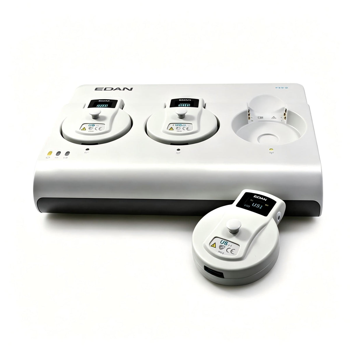 EDAN FTS-3 wireless fetal telemetry system with waterproof transducers for continuous fetal monitoring