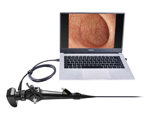GHM-140H Veterinary Portable HD USB Bronchoscope#