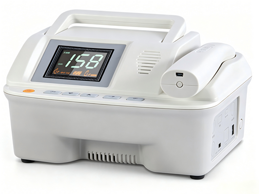 GHM L6SE Wireless Fetal Doppler – Desktop Fetal Heart Rate Monitor with Large TFT Display, Wireless Probe, Dual Speakers, and Rechargeable Battery #