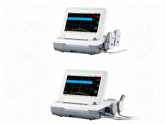 GHM L8M-M Android Fetal Monitor – 10.2" Touchscreen Maternal/Fetal Monitor with WiFi, PDF Export, and Wireless Probe Option #