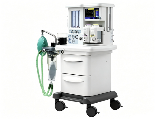 GHM X45 Anaesthetic Workstation – 10.4" Touchscreen Anesthesia Machine with 10–1600 mL Tidal Volume | Global Healthcare Medical