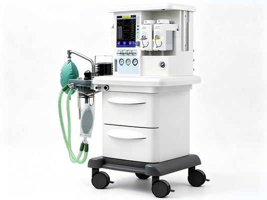 GHM X50 Anaesthetic Workstation – 12.1" Touchscreen Anesthesia Machine with 10–1600 mL Tidal Volume | Global Healthcare Medical #