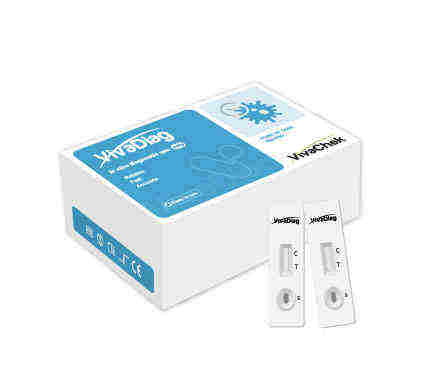 Global Healthcare Medical GHM Gastrointestinal US gastrointestinal disease rapid test (FIA) - qualitative and quantitative fluorescence immunoassay for multiplex detection of rotavirus, norovirus, adenovirus, H. pylori, C. difficile, fecal occult blood, and calprotectin in stool specimens with 10-15 minute test time and FIA analyzer compatibility for gastrointestinal disease assessment