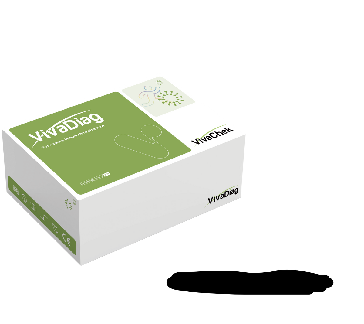 Global Healthcare Medical GHM HbA1c US Glycosylated Hemoglobin Test Kit (FIA) - Fluorescence immunoassay kit for quantitative HbA1c determination in whole blood with 5-minute results, 4-16% measuring range, and compatibility with POCT Analyzers for professional diabetes monitoring