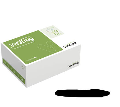 Global Healthcare Medical GHM HbA1c US Glycosylated Hemoglobin Test Kit (FIA) - Fluorescence immunoassay kit for quantitative HbA1c determination in whole blood with 5-minute results, 4-16% measuring range, and compatibility with POCT Analyzers for professional diabetes monitoring
