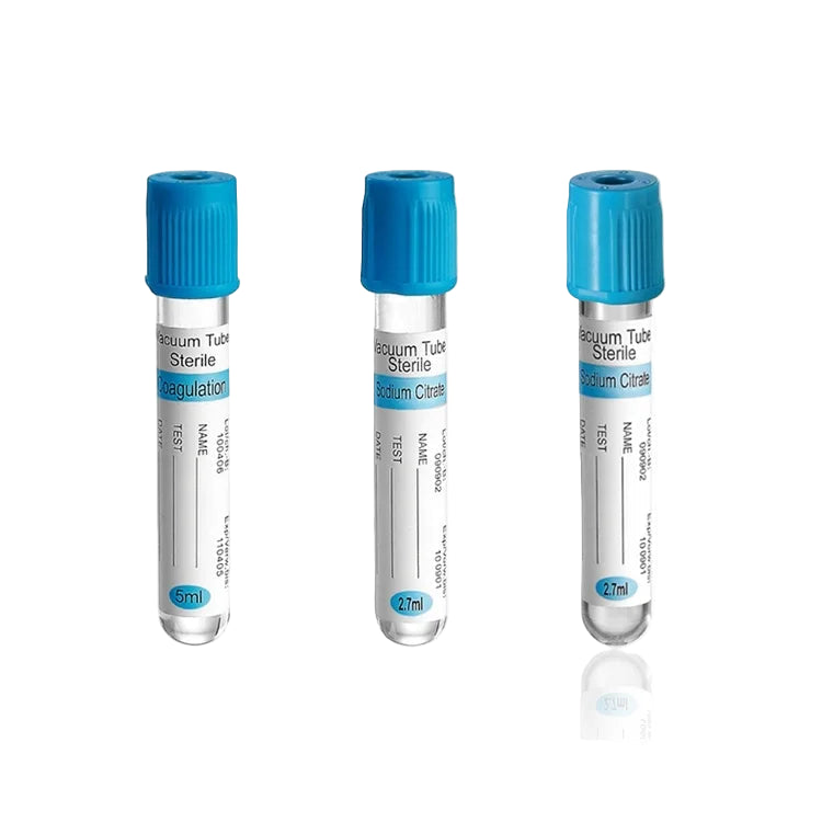 Medical Advanced Blue Top Pt Vacuated Vacuum Blood Sample Collection test Tubes Vacutainer #