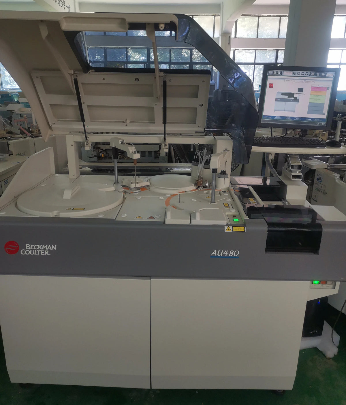 Au480 Beckman Coulter Used AU480 Automatic Chemistry Analyzer – Global ...
