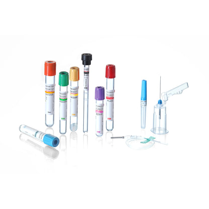 High Standard 13*75mm Vacuum Blood Collection test Tube With Gray Cap #
