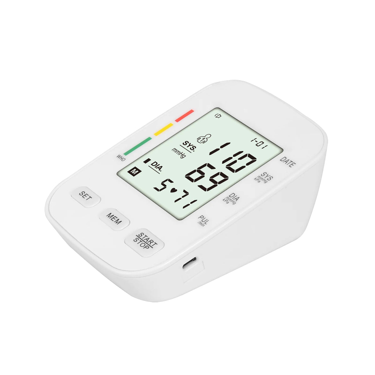 电动数字张力计 表面张力测试仪 LCD显示屏 3mmHg 精度 高精度显示屏 可拆卸电池 血压监测