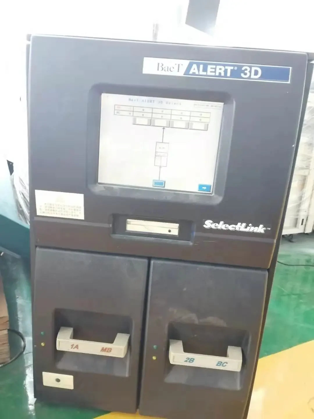 BioMerieux Used BacT/Alert 3D Microbial Identification System Blood Culture System #