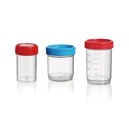 Good Quality Manufacture PVC 40ml Disposable Urine Sample Container Cup for Medical Examination #