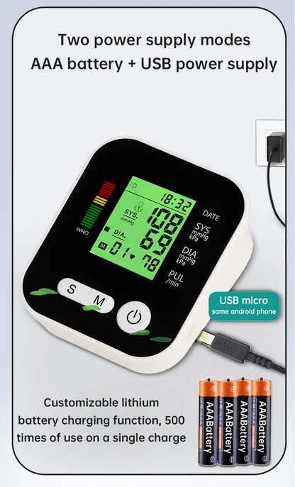 RAK283 智能自动数字血压计 LCD显示屏 II类医疗器械 CE认证 ISO13485 ROHS 塑料材质