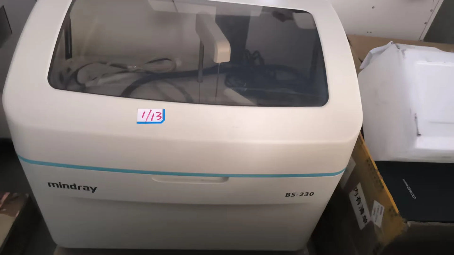 Mindray Used BS-230 Chemistry Analyzer #
