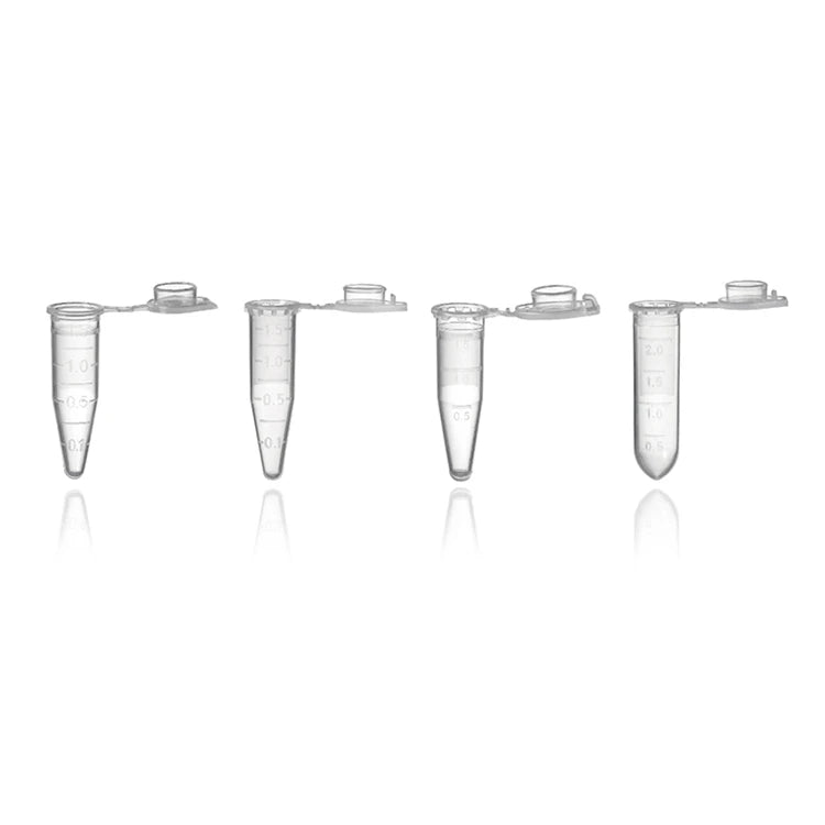 High Transparency pp 1.5 ml Micro Centrifuge Tube With Screw Cap for Clinical Chemistry #