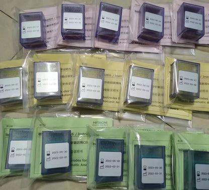 Hitachi 7020/7080/7180,Hitachi 7100/7170 K/Na/Cl Electrode, Original and New.   (Na:722-4011)(Cl:722-4023)(K:722-4002) #