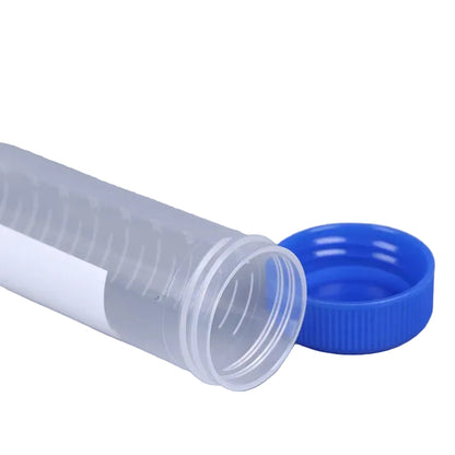 Medical Grade PP Material 50ml Conical Centrifuge Tubes With clear White Graduation #