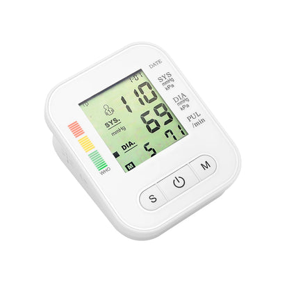 电子健康数字血压计 上臂式 电控式 信用卡大小 LED显示屏 3mmHg 精度 2*99 记忆功能 1