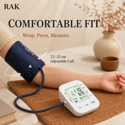 数字血压计 电子血压计 3mmHg 精度 2x99 用户记忆单元 LCD 显示屏 可拆卸电池 CE 认证