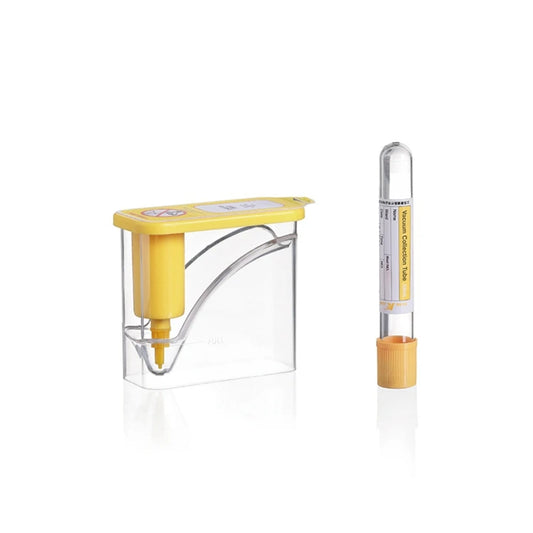 Industry High Quality 100ml Hospital Plastic Vacuum Urine Sample Container With Lids #