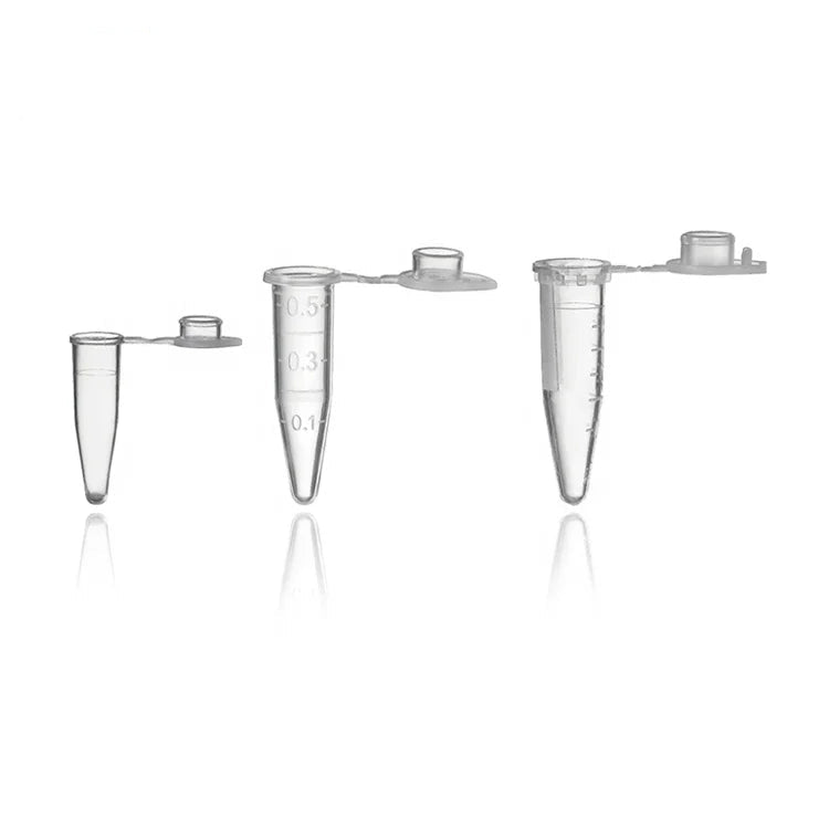 Transparent 1.5ml 2ml Micro Centrifuge test Tube #