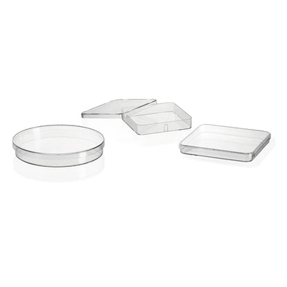 Top Quality Medical Grade Transparent Disposable Ps Material Sterile square Petri Dish 90mm #