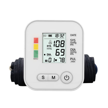 电动数字式 ISO 13485 标准 II 级血压计 LCD 显示屏 可拆卸电池 听诊器 3mmHg 精度