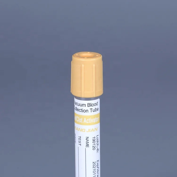 Vacuum Blood Collection Tube Blood Tube Containers With Clot Activator #
