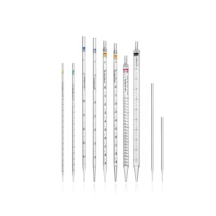 Lab Consumable Disposable Sterile Polystyrene GPPS 2ml 10ML Serological Pipettes #