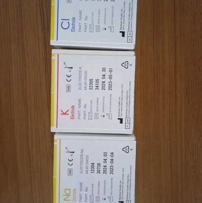 Beckman Coulter K Na Cl Electrodes Original New for Beckman Coulter Chemistry Analyzer #