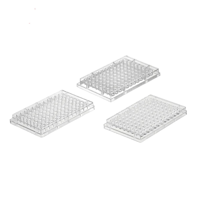 White/black Flat Bottom 96 Multi Deep Well Plate #